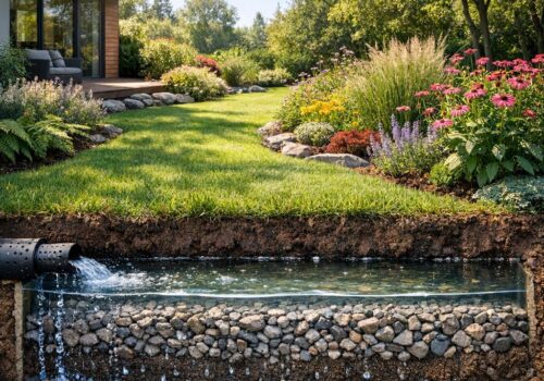 Wie eine Versickerungsanlage Ihren Garten nachhaltig schützt – Schritt für Schritt erklärt